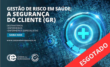Gestão de Risco em Saúde: A Segurança do Cliente - 10ª Edição| De 04 de novembro a 26 de novembro de 2026