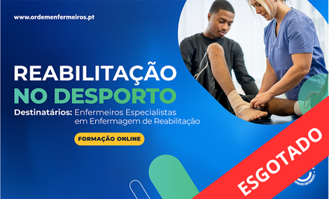 Reabilitação no Desporto - 4ª Edição | De 25 de setembro a 14 de outubro | EEER Exclusivamente