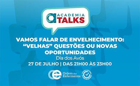 Vamos falar de envelhecimento: 